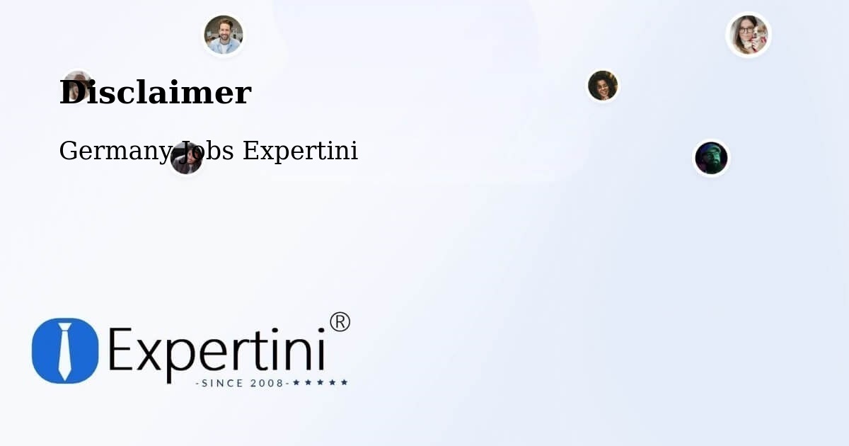 Disclaimer – Bötzingen - Germany Jobs Expertini