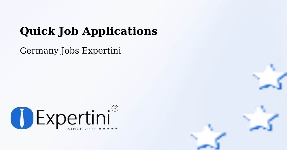 Quick Apply Feature – Bötzingen - Germany Jobs Expertini